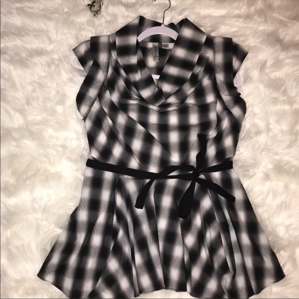 Goelia Unique Cowlneck Flare Waist M